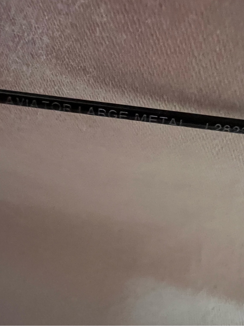 Ray-Ban Black Slim Temple Sunglasses - Picture 6 of 7